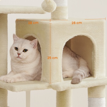 Mačacie škrabadlo CONDO krémová 3