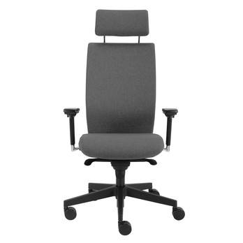 Kancelárska stolička CONNOR sivá 2