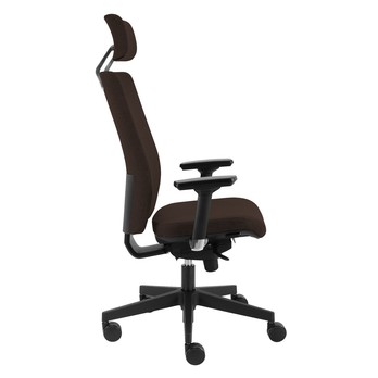 Kancelárska stolička CONNOR tmavohnedá 2