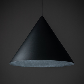Závesné svietidlo CONO čierna, priemer 50 cm 1