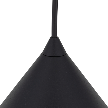 Závesné svietidlo CONO čierna, priemer 21 cm 4