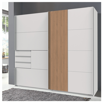 Šatníková skriňa CONOR biela 1