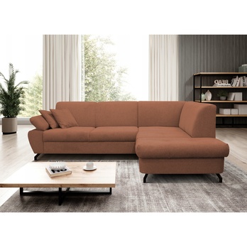 Sedacia súprava CORA pravá, oranžová 1