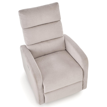 Relaxačné kreslo CORANAU svetlobéžová 3