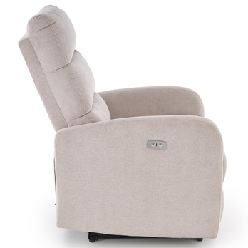 Relaxačné kreslo CORANAU svetlobéžová 6