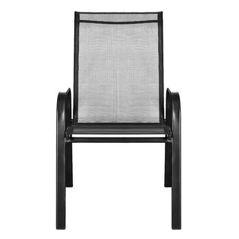 Záhradná stolička CORDOBA 1 antracit/čierna 1