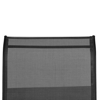 Záhradná stolička CORDOBA 1 antracit/čierna 2