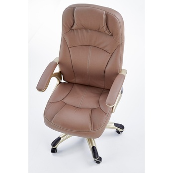 Kancelárske kreslo CORLUS svetlohnedá 1