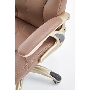 Kancelárske kreslo CORLUS svetlohnedá 7