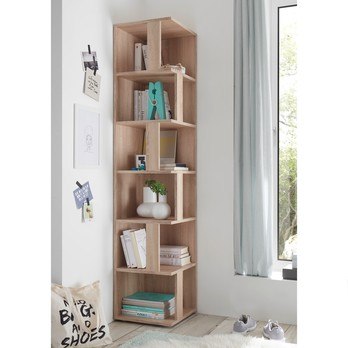 Regál CORNER SHELF dub sonoma 1