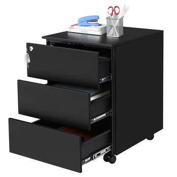 Zásuvkový kontajner CORRO čierna matná 2