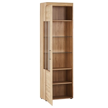 Vitrína CORTINA II dub tmavý grande 3