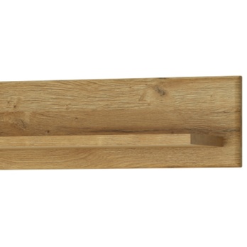 Nástenná polica CORTINA dub grande tmavý, šírka 156 cm 3