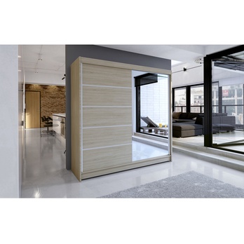 Šatníková skriňa CORY dub sonoma 3