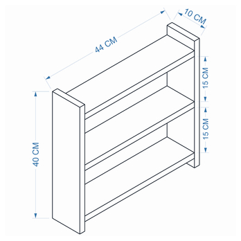 Organizér COSMIC biela 3