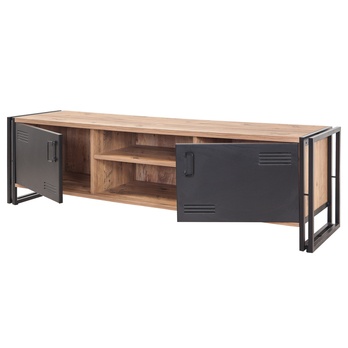 TV komoda COSMO borovica atlantická/čierna 2