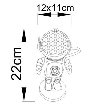 Stolná lampa COSMO biela/viacfarebná 12