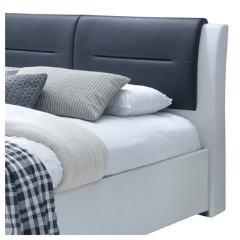 Posteľ COSONDRO S bieločierna, 140x200 cm 2