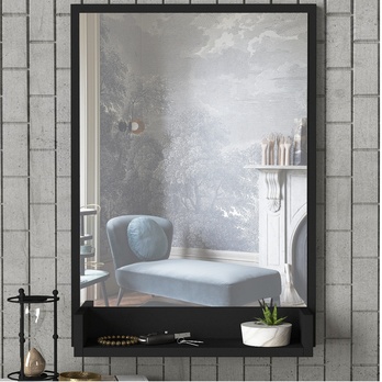 Zrkadlo COSTA čierna 1