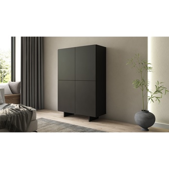 Komoda COTTON 100 čierna 1