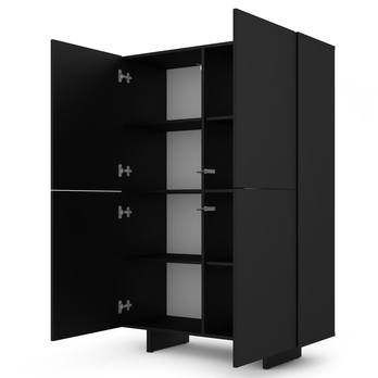 Komoda COTTON 100 čierna 2