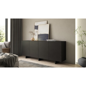 Komoda COTTON 200 čierna 1