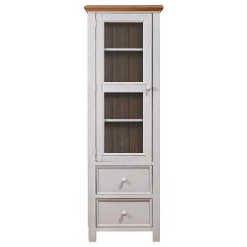Vitrína COUNTRY borovica, šírka 60 cm 3