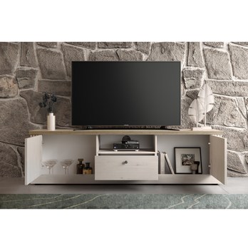 TV komoda COUNTRYS 4 dub cadiz/biela 3