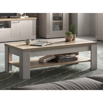 Konferenčný stolík COUNTRYS 8 dub cadiz/biela 2