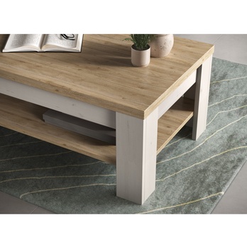 Konferenčný stolík COUNTRYS 8 dub cadiz/biela 3