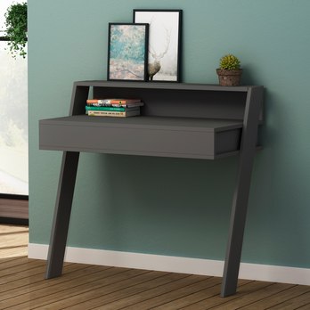 Písací stôl COWORK antracitová 1