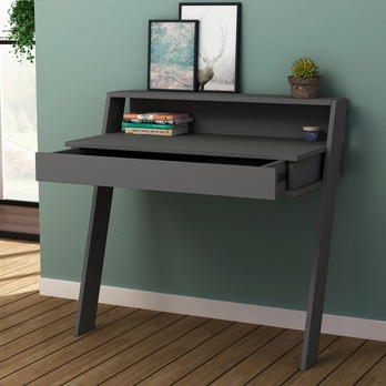 Písací stôl COWORK antracitová 2