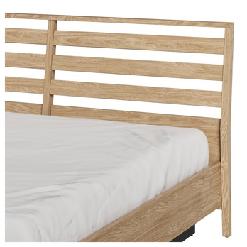 Posteľ s roštom COZY olejovaný dub, 160x200 cm 5
