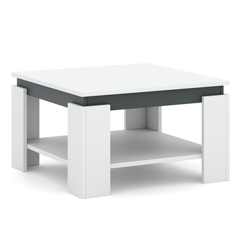 Konferenčný stolík CRAIG biela/antracitová 2