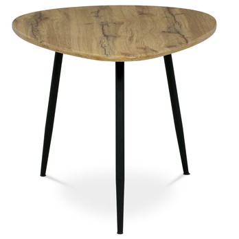 Konferenčný stolík CREMONA 1 dub divoký/čierna 4