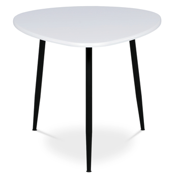 Konferenčný stolík CREMONA 1 biela/čierna 4