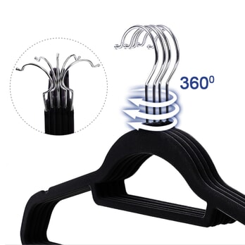 Vešiaky CRF20 čierna, 20 ks 3