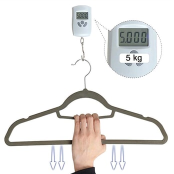 Vešiaky CRF20 sivá, 20 ks 4