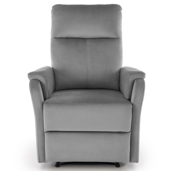 Relaxačné kreslo CRUCES sivá 3