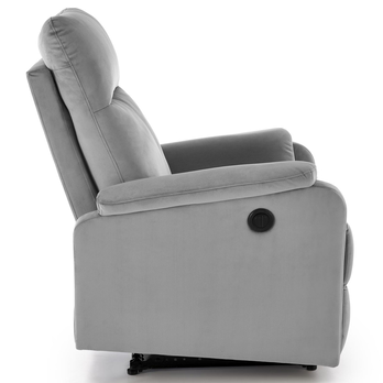 Relaxačné kreslo CRUCES sivá 5