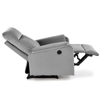 Relaxačné kreslo CRUCES sivá 6