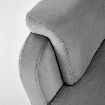 Relaxačné kreslo CRUCES sivá 10