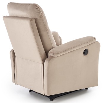 Relaxačné kreslo CRUCES béžová 7