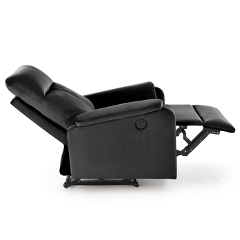 Relaxačné kreslo CRUCES čierna 5