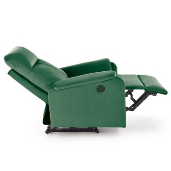 Relaxačné kreslo CRUCES tmavozelená 5
