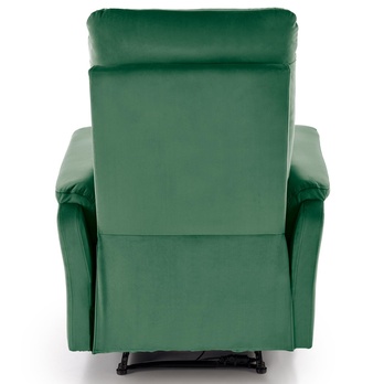 Relaxačné kreslo CRUCES tmavozelená 7