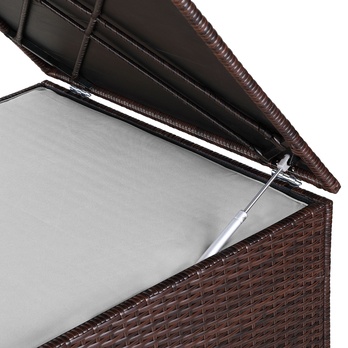 Záhradný box CUBE hnedá 2