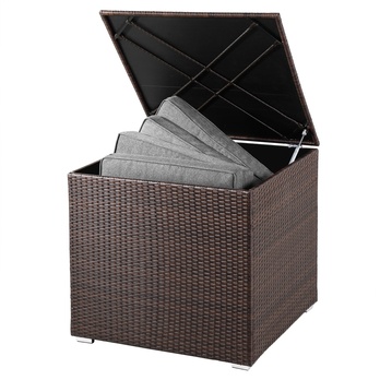 Záhradný box CUBE hnedá 3