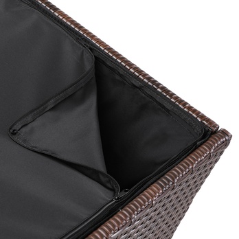 Záhradný box CUBE hnedá 4