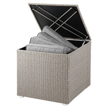 Záhradný box CUBE krémová 3